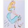 Image 2 : A Ron Dias Signed Alice Drawing.