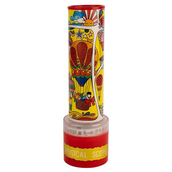 A Magical Scope Wind-Up Musical Kaleidoscope.