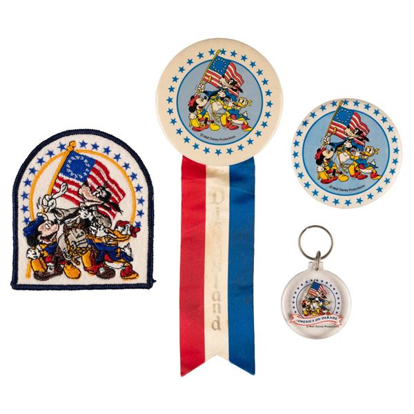 A Collection of America On Parade Souvenirs.