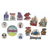 Image 1 : A Collection of Disneyland Refrigerator Magnets.