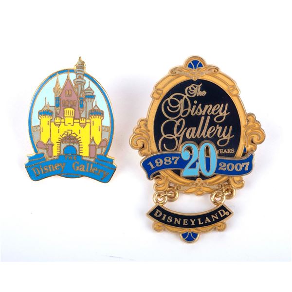 A Pair of The Disney Gallery Pins.