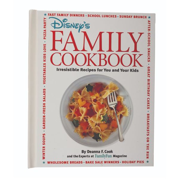 A Disney's Family Cookbook.