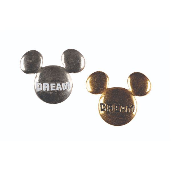 A Pair of Disneyland DREAM Pins.