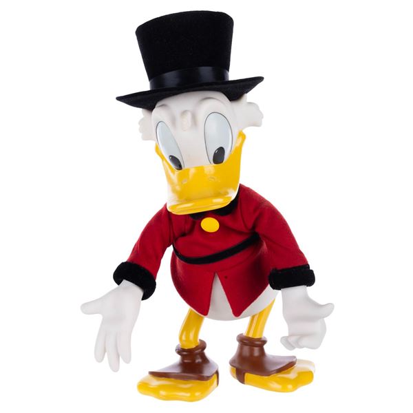 A Rare Scrooge McDuck Franklin Mint Porcelain Figure.