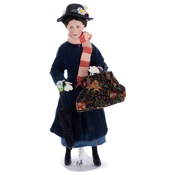 A Mary Poppins Disney Store Porcelain Doll.