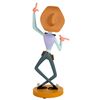 Image 2 : A Frontierland Cowboy Figure by Kevin Kidney.