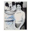 Image 1 : A Signed Mouseketeer Annette Photo and Trinket Box.