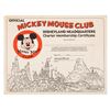 Image 2 : A Collection of Mickey Mouse Club Membership Items.