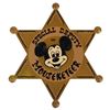 Image 1 : A Mickey Mouse Club Special Deputy Prop Badge.