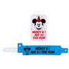 Image 1 : A Mickey's 50th Birthday Wristband and Button.