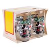 Image 2 : A Set of Mickey 50th Birthday Glasses by Libbey.