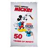 Image 1 : A Mickey's 50th Birthday Towel.