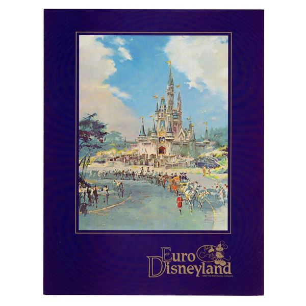 A Euro Disneyland Preview Brochure.