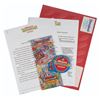 Image 1 : A Mickey's ToonTown Press Release, Guide, and Button.