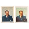 Image 2 : A Pair of Walt Disney Portrait Fan Cards.