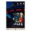 Image 1 : A Walt Disney World Star Tours M&M's Poster.