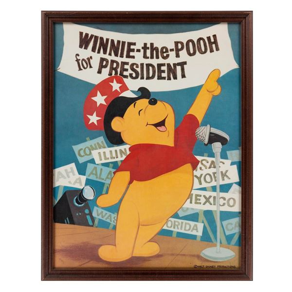 A Pooh for President Poster.