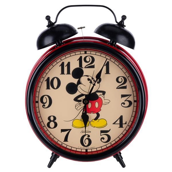 A Giant Mickey Alarm Clock.