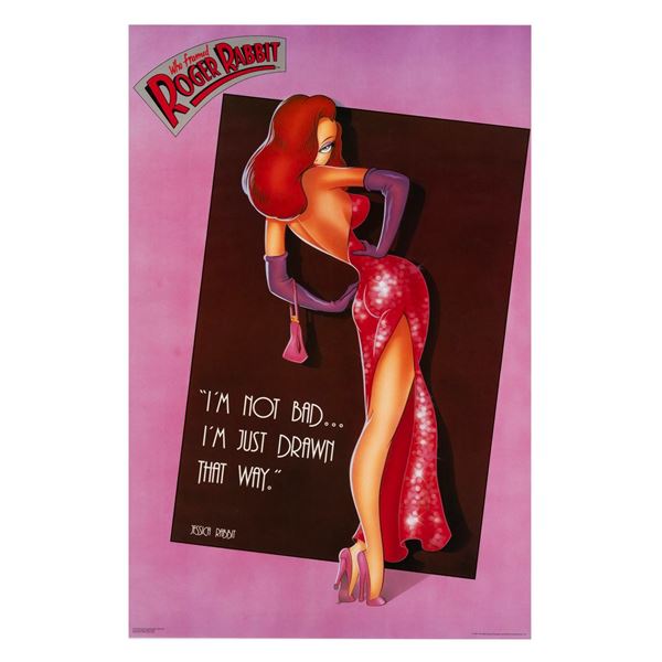 A 1987 Jessica Rabbit Poster.