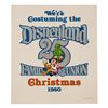 Image 1 : A Disneyland Wardrobe Department Christmas Poster.