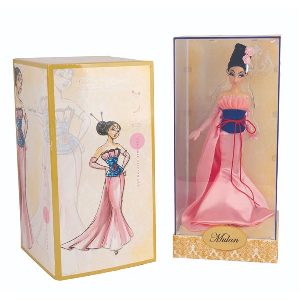 A Mulan Designer Fashion Doll.