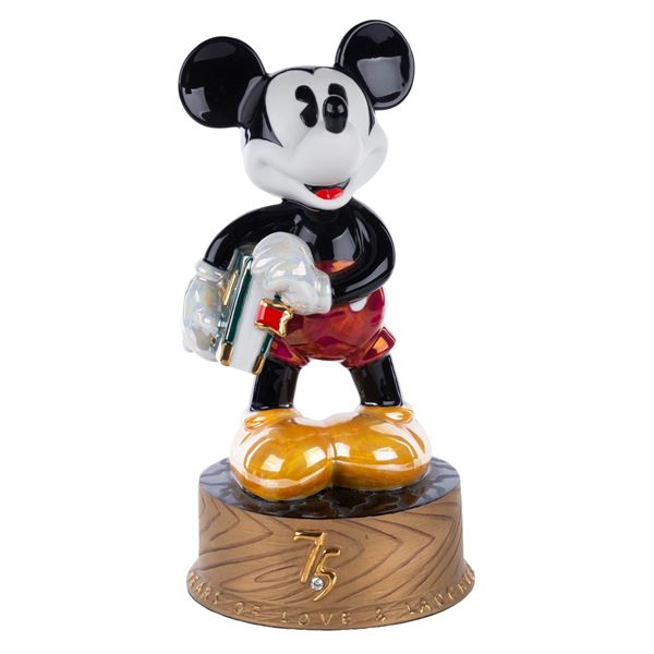 A Disney Studio 75 Years Mickey Figure.