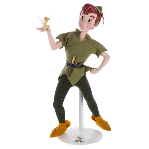 A Franklin Mint Peter Pan and Tinker Bell Doll.