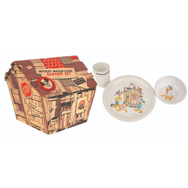 A Mickey Mouse Clubhouse Dinner Set by Brookpark.