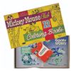 Image 1 : A 1955 Mickey Mouse Club Coloring Book Box Set.