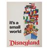 Image 1 : An It's a Small World Window-Card Poster.