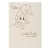 Image 1 : A Woody Woodpecker Drawing Signed By Walter Lantz.