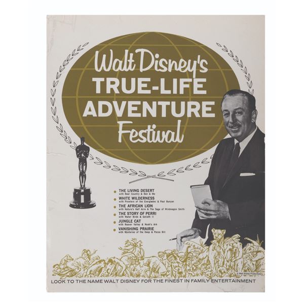 A True-Life Adventure Festival Press Kit.