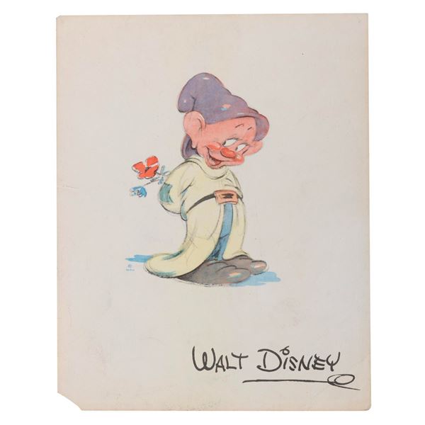 A Dopey Studio Fan Card.