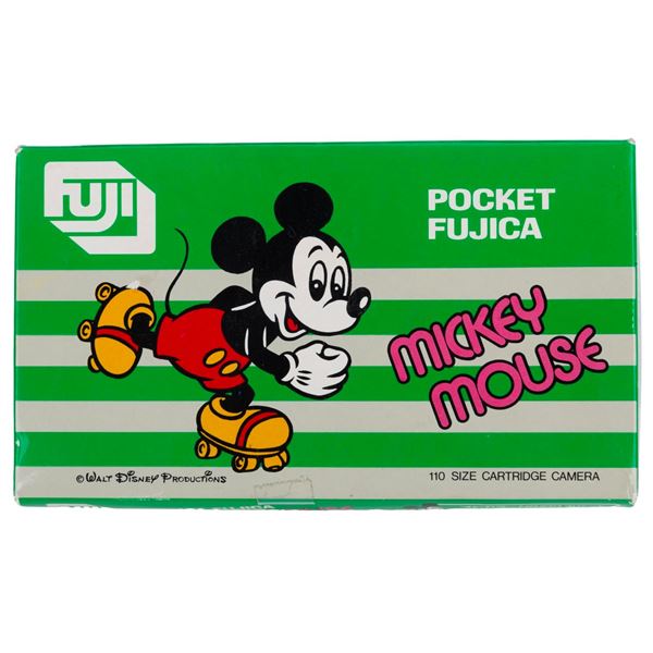 A Mickey Mouse Pocket Fujica Camera.