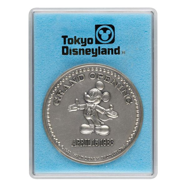 A Tokyo Disneyland Grand Opening Coin.