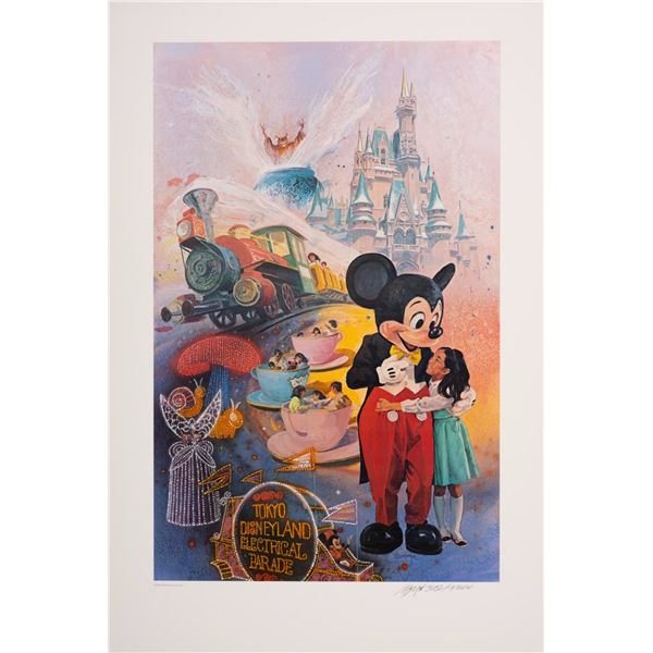 A Tokyo Disneyland 5 Years of Happiness Print.