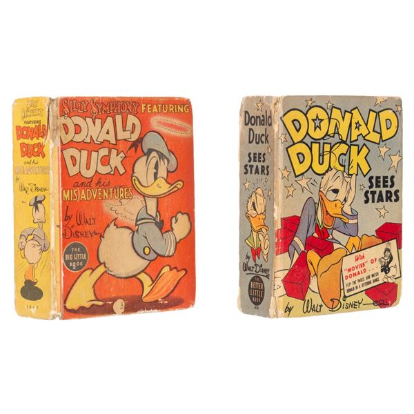 A Pair of Early Donald Duck Big Little Books.