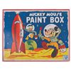 Image 2 : A Mickey Mouse Tin Litho Paint Box.