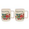 Image 2 : A Pair of Plastic Disney Train Mugs by Deka.