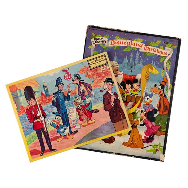 A Pair of Disney Tray Puzzles.