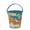 Image 1 : A Mickey and Donald Tin Litho Sand Pail by Ohio Art Co.