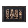 Haunted Mansion Holiday Stretching Portraits Art Piece.
