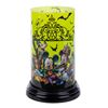 A Haunted Mansion Halloween Glass Lamp.