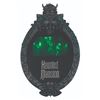 A Haunted Mansion Gate Plaque Light Up Mirror.