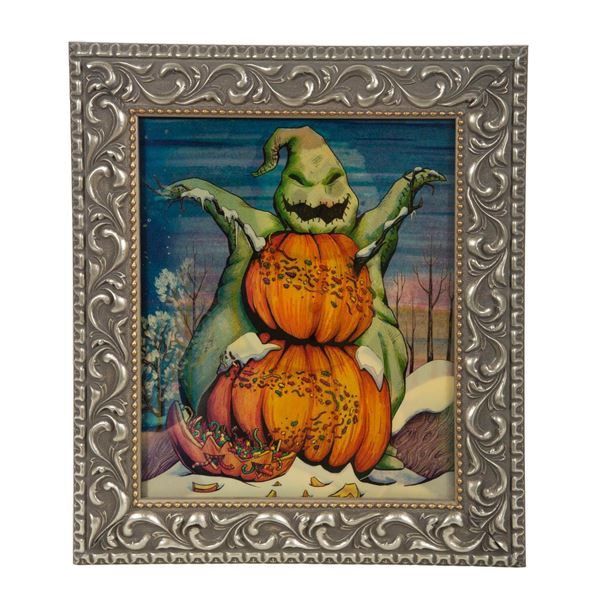 A Haunted Mansion Oogie Boogie Lenticular Portrait.