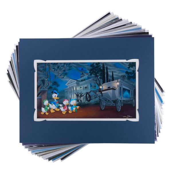 A Collection of Haunted Mansion Fine Art Prints.