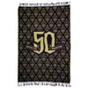 Image 1 : A Haunted Mansion 50th Anniversary Throw Blanket.