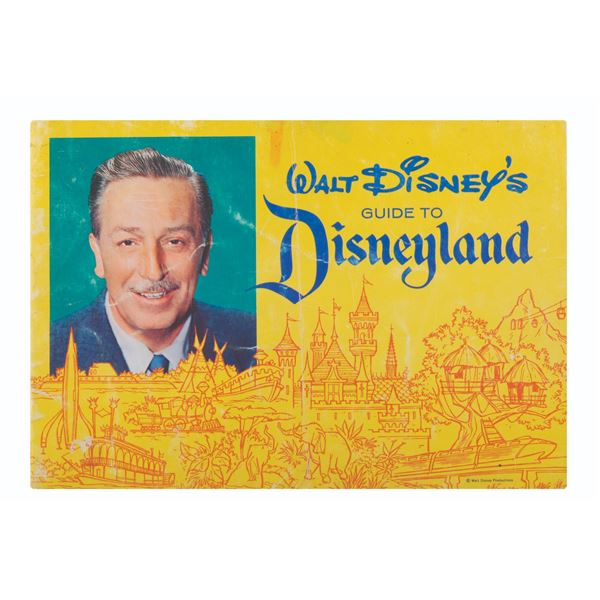 A 1962  Walt Disney's Guide to Disneyland. 