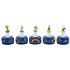 Image 1 : A Set of Donald Duck 65th Anniversary Thimbles.