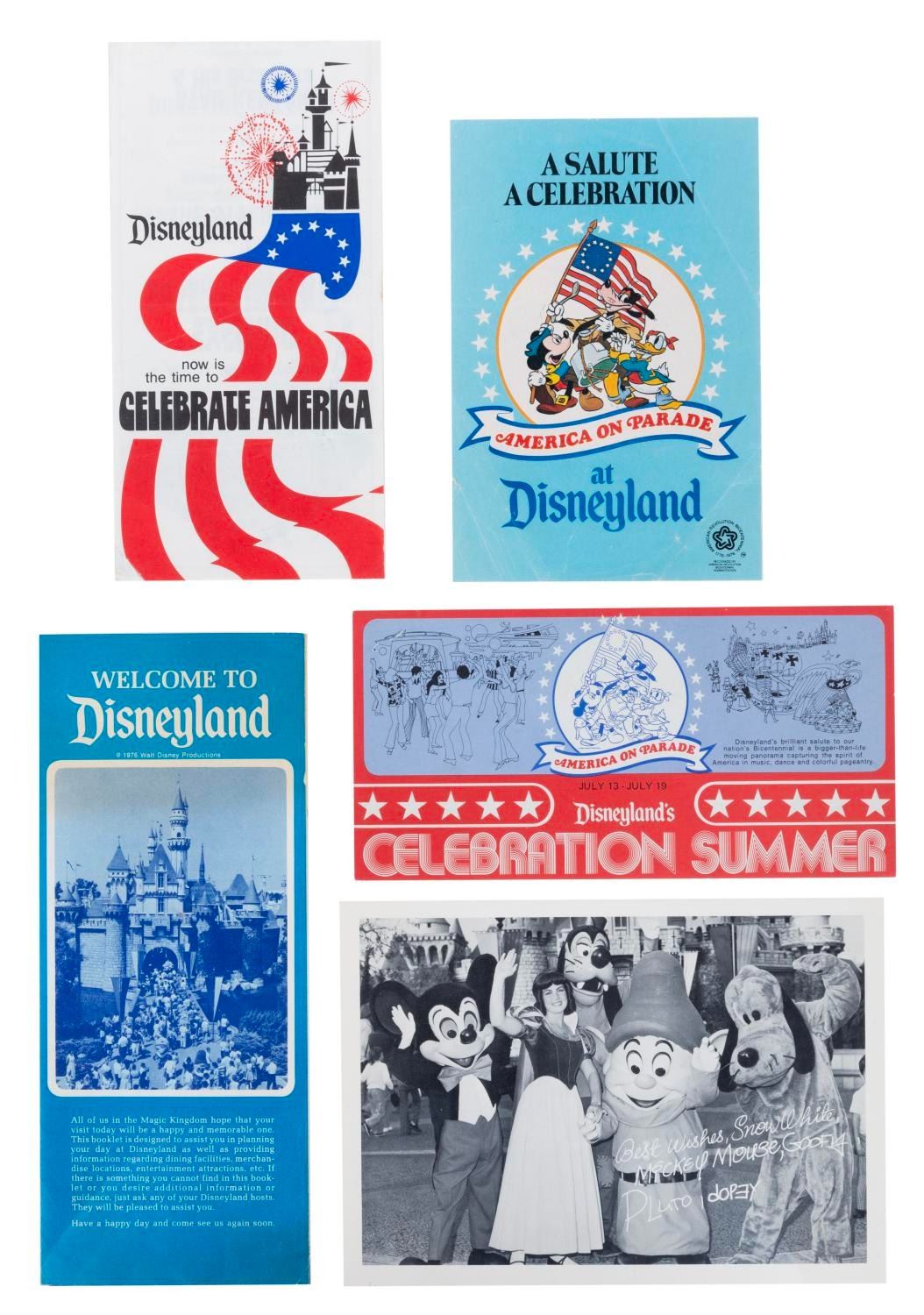 A Collection of America on Parade Gate Flyers. - Van Eaton Galleries